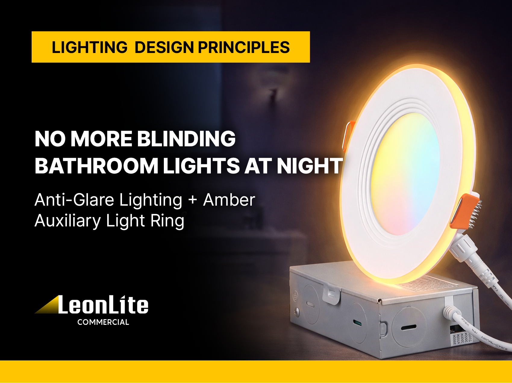 Bathroom Lighting at Night: Why Glare Happens and How to Prevent It