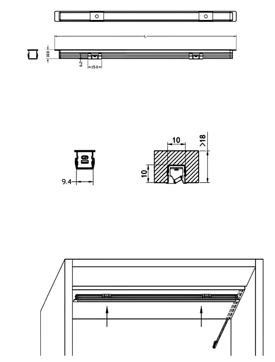 Xaact- Recessed Tilt