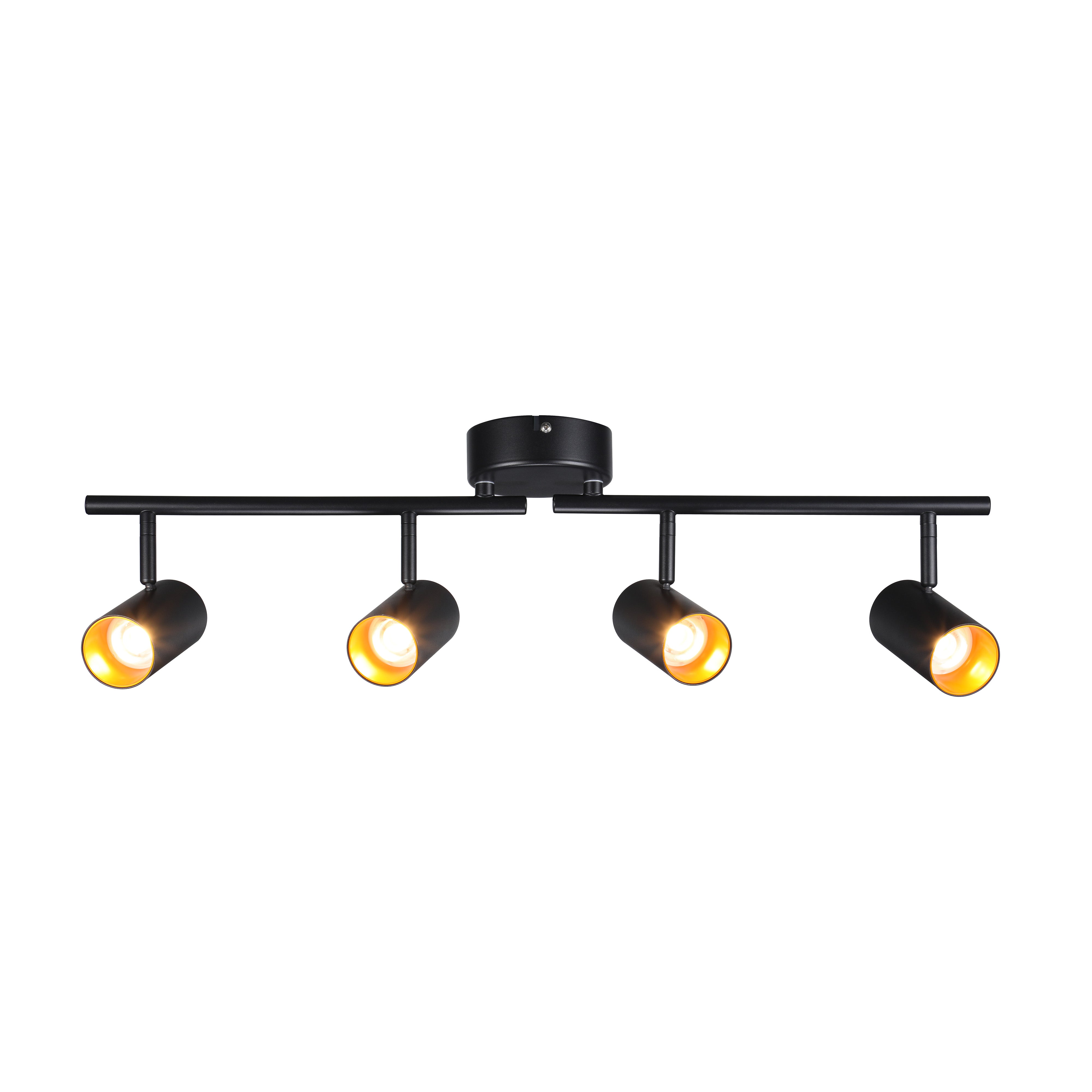 LeonLite theBeam™ Plus 4-Heads LED Ceiling Spot Lights - Black - Adjustable CCT