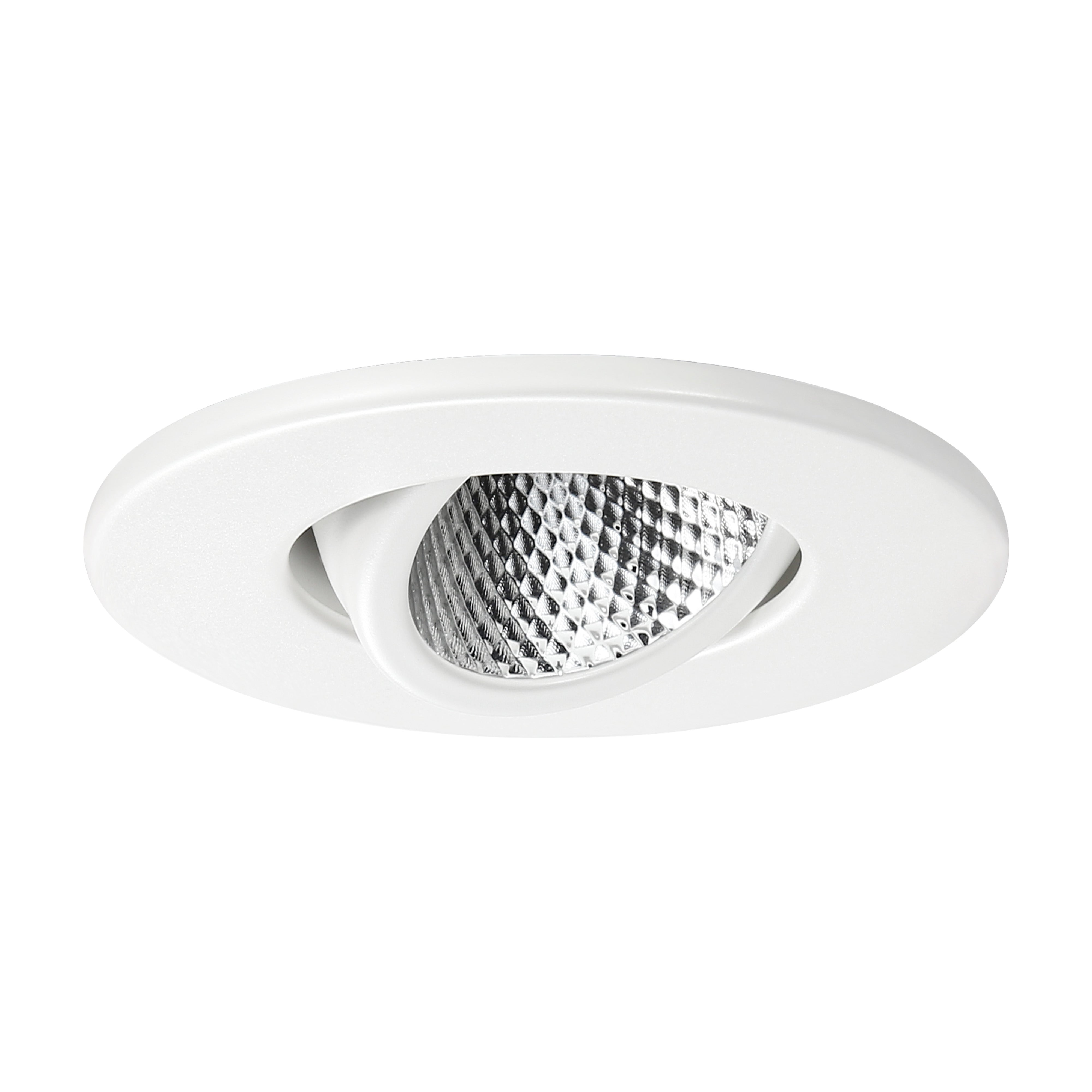 Circulex+ 3" Gimbal LED Recessed Light - White - 7W - Adjustable CCT
