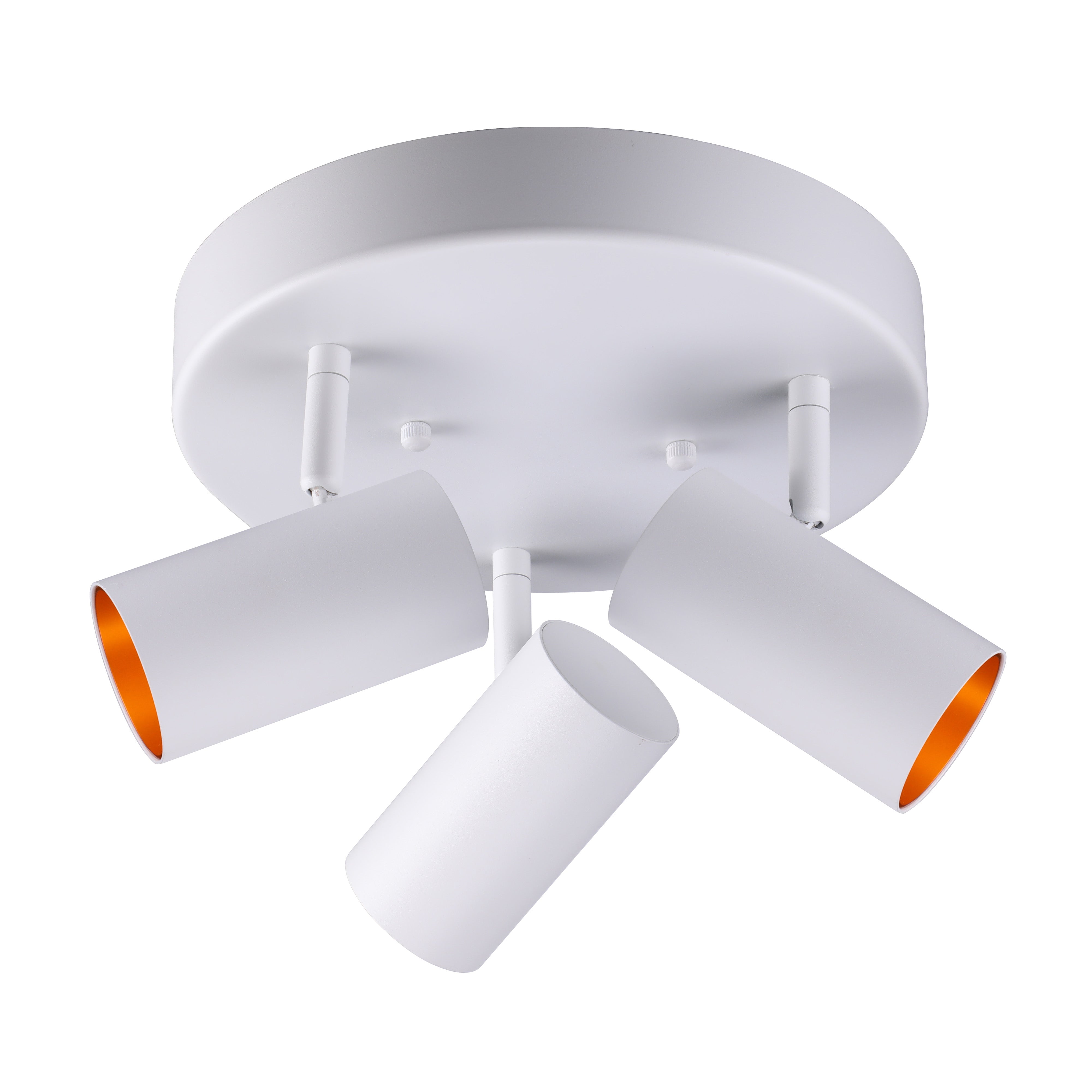 LeonLite LuminCore 3-Heads LED Ceiling Spot Lights - White- Adjustable CCT