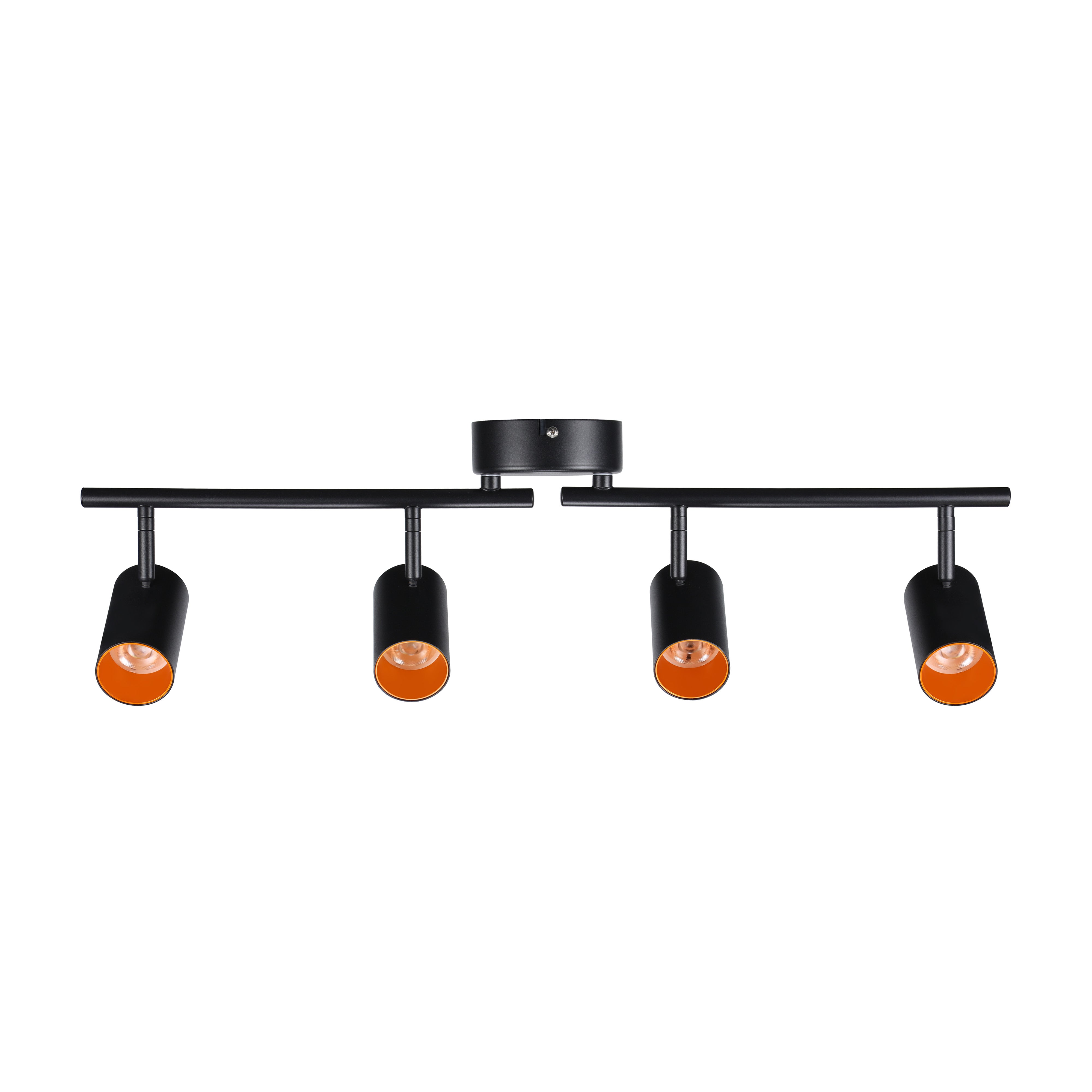 LeonLite theBeam™ Plus 4-Heads LED Ceiling Spot Lights - Black - Adjustable CCT