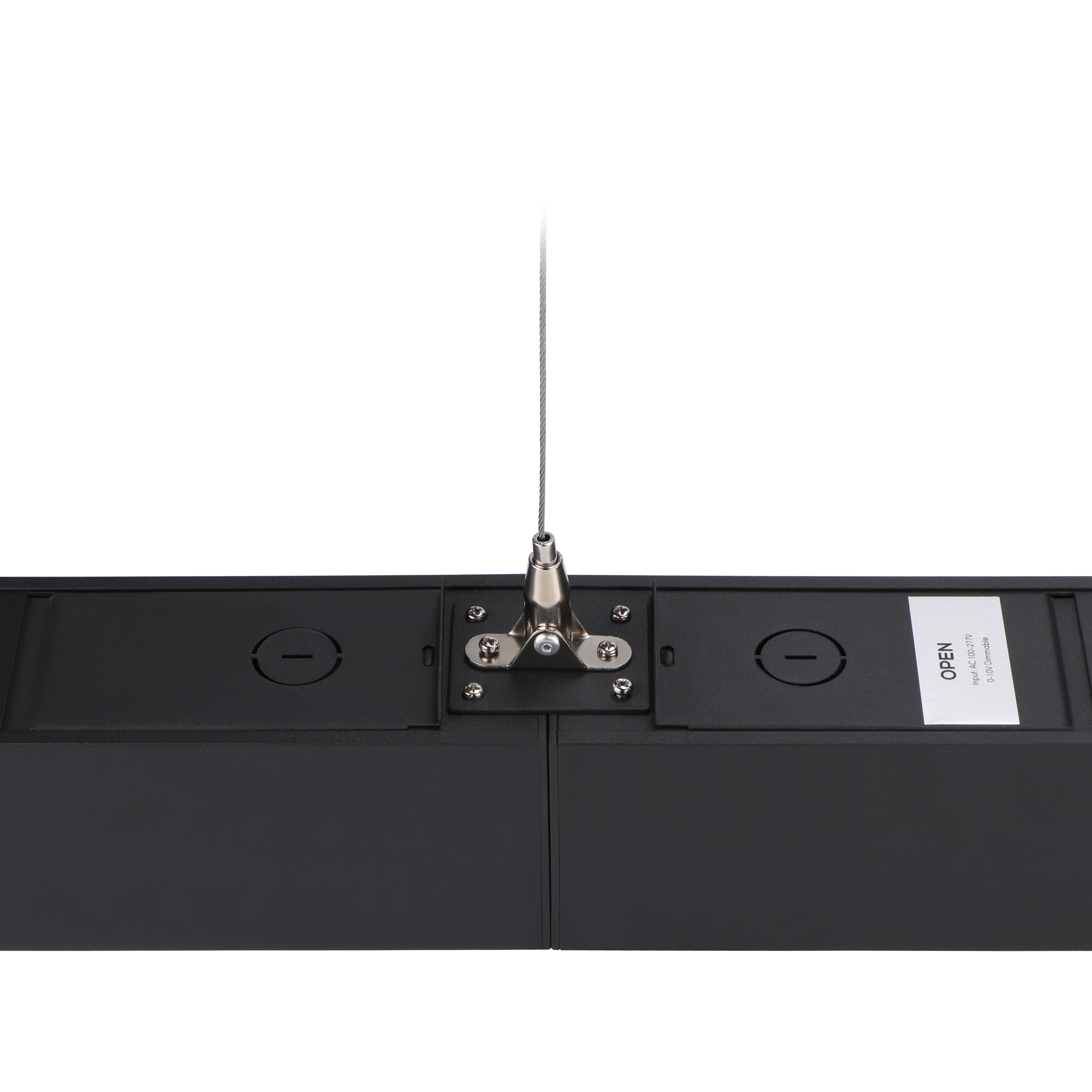 ElegaLux+ 4' LED Linear Light - Black - 40W - Adjustable CCT