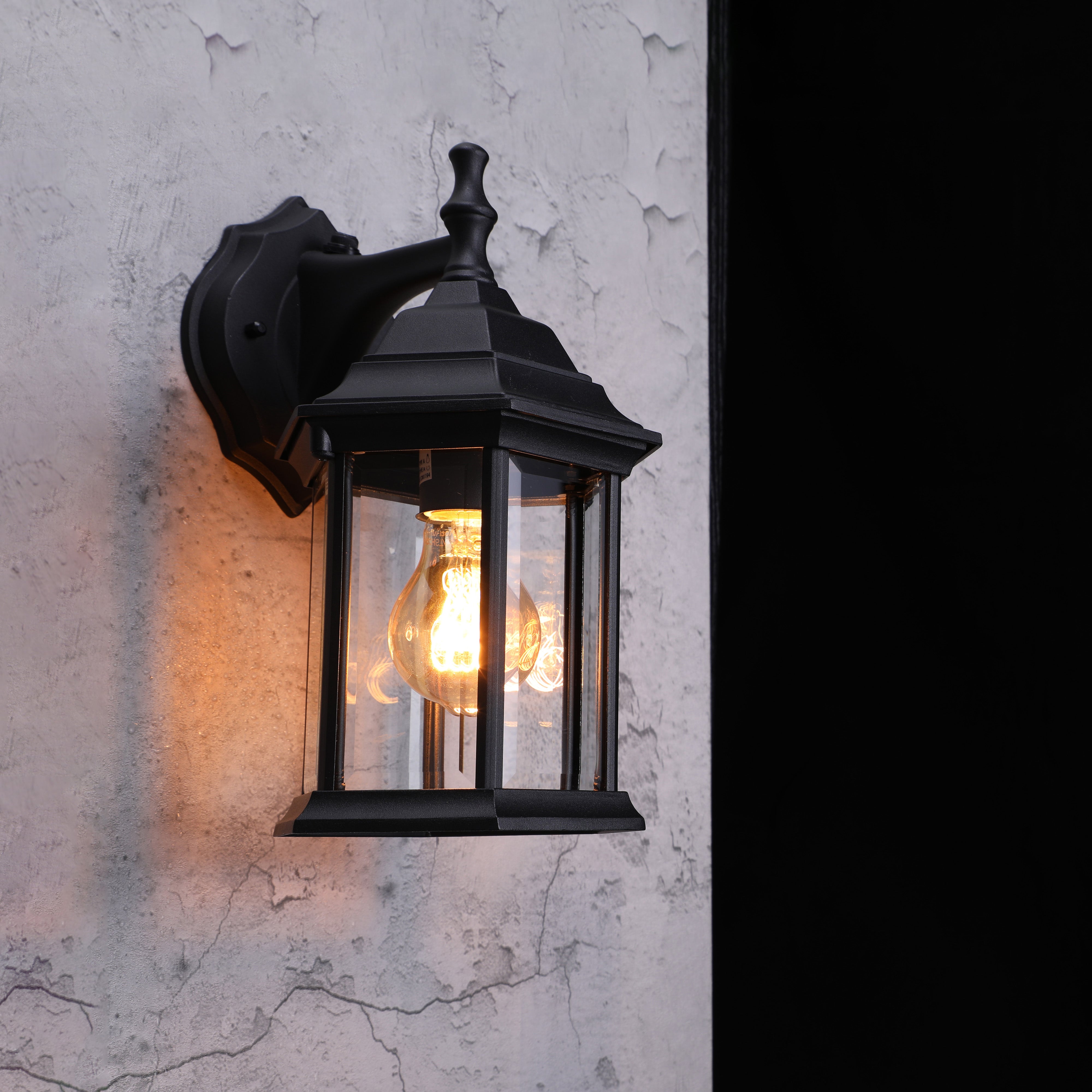 Hexagon™ 11" Outdoor Wall Lantern