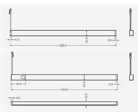 Solder free Surface Mounted 1