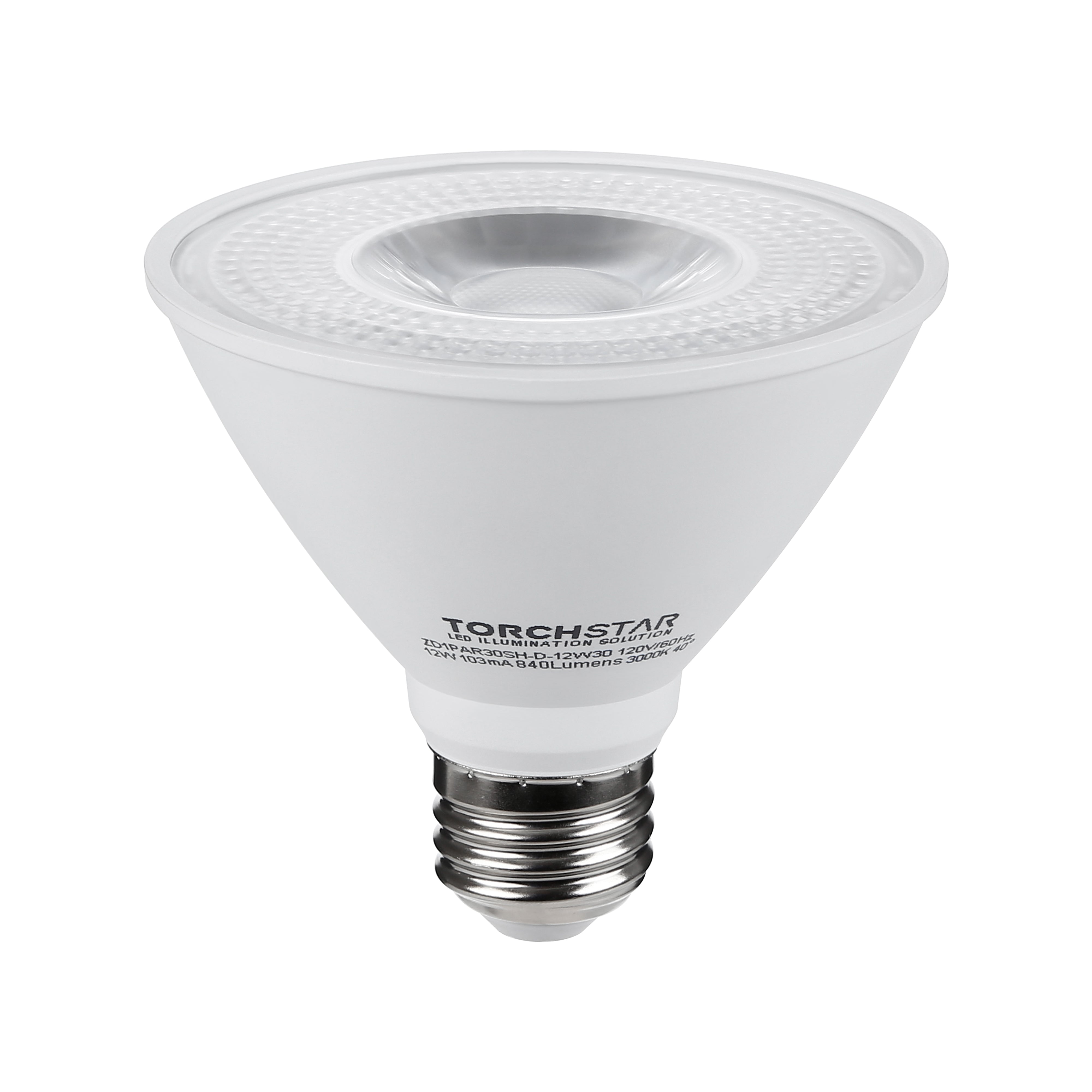 TORCHSTAR E-series 8W PAR30 LED Bulb - Short Neck - 3000K/5000K