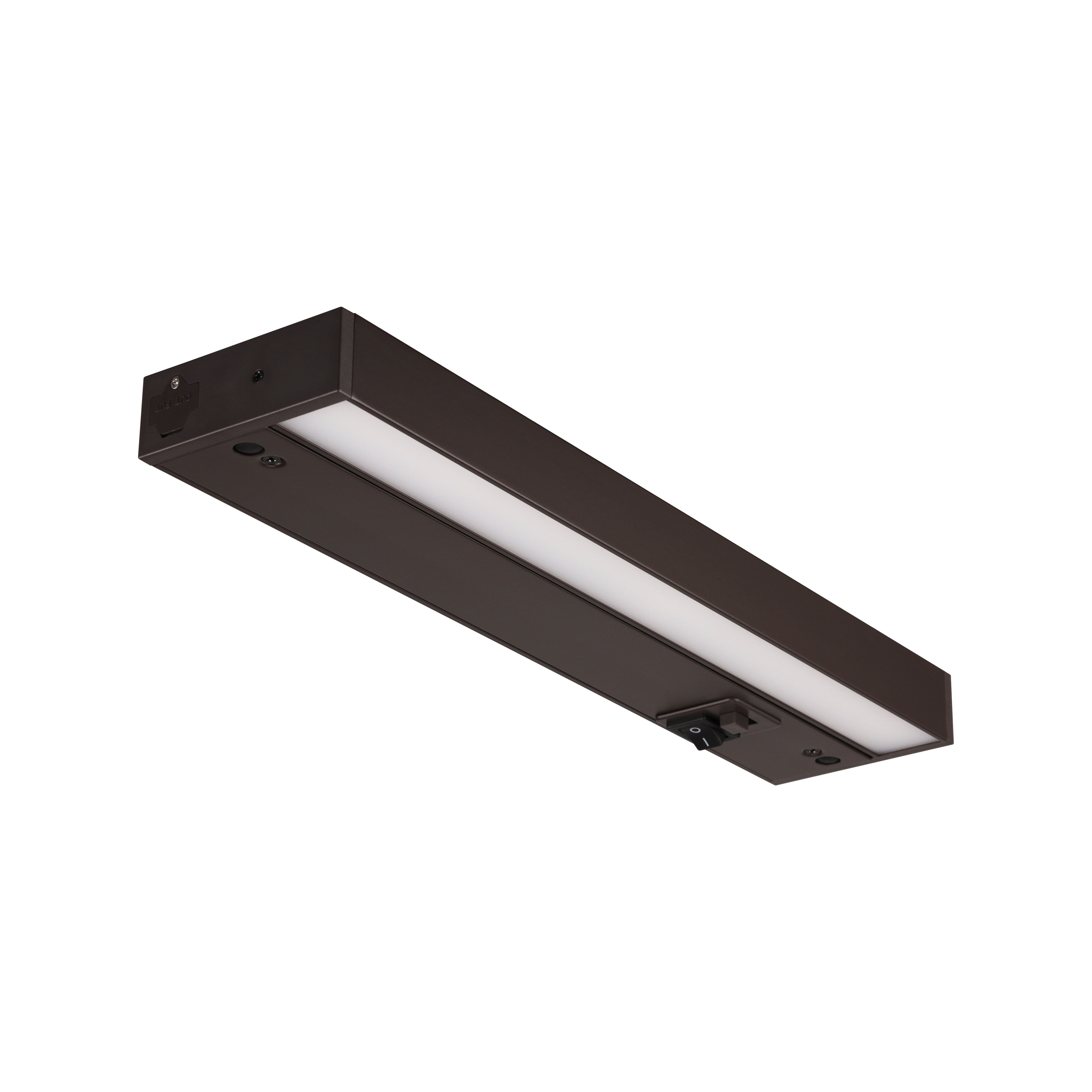 VersaLite+ 12" Linkable LED Under Cabinet Lights - Brown - Adjusable CCT