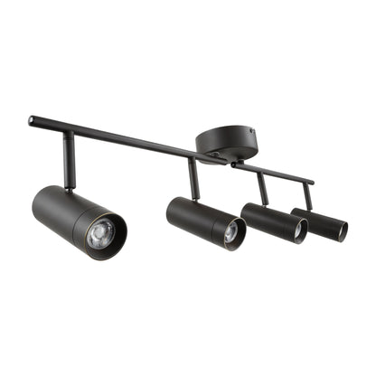 LeonLite theBeam 4-Heads LED Ceiling Spot Lights - Black - 3000K