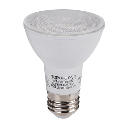 TORCHSTAR E-series 6.5W PAR20 LED Bulb - 2700K/3000K/4000K/5000K