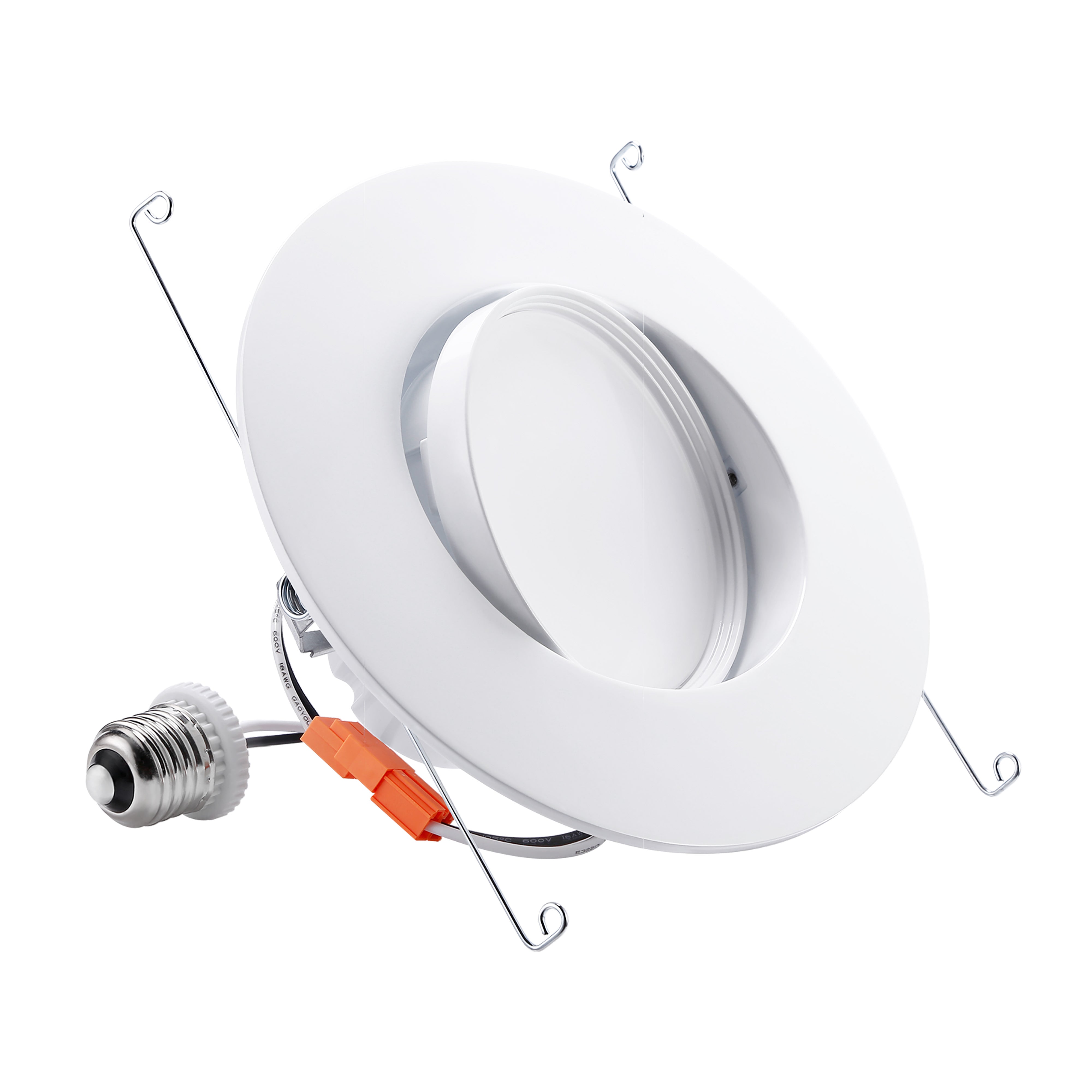 Rotatofit 6" Retrofit Gimbal LED Recessed Light - 13W - Single CCT