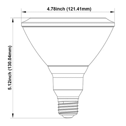 TORCHSTAR L-series 18W PAR38 LED Bulb - 3000K/4000K/5000K