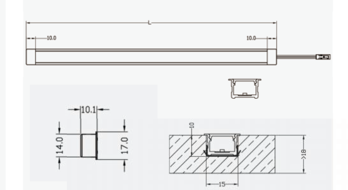 Solder free Recessed test 1