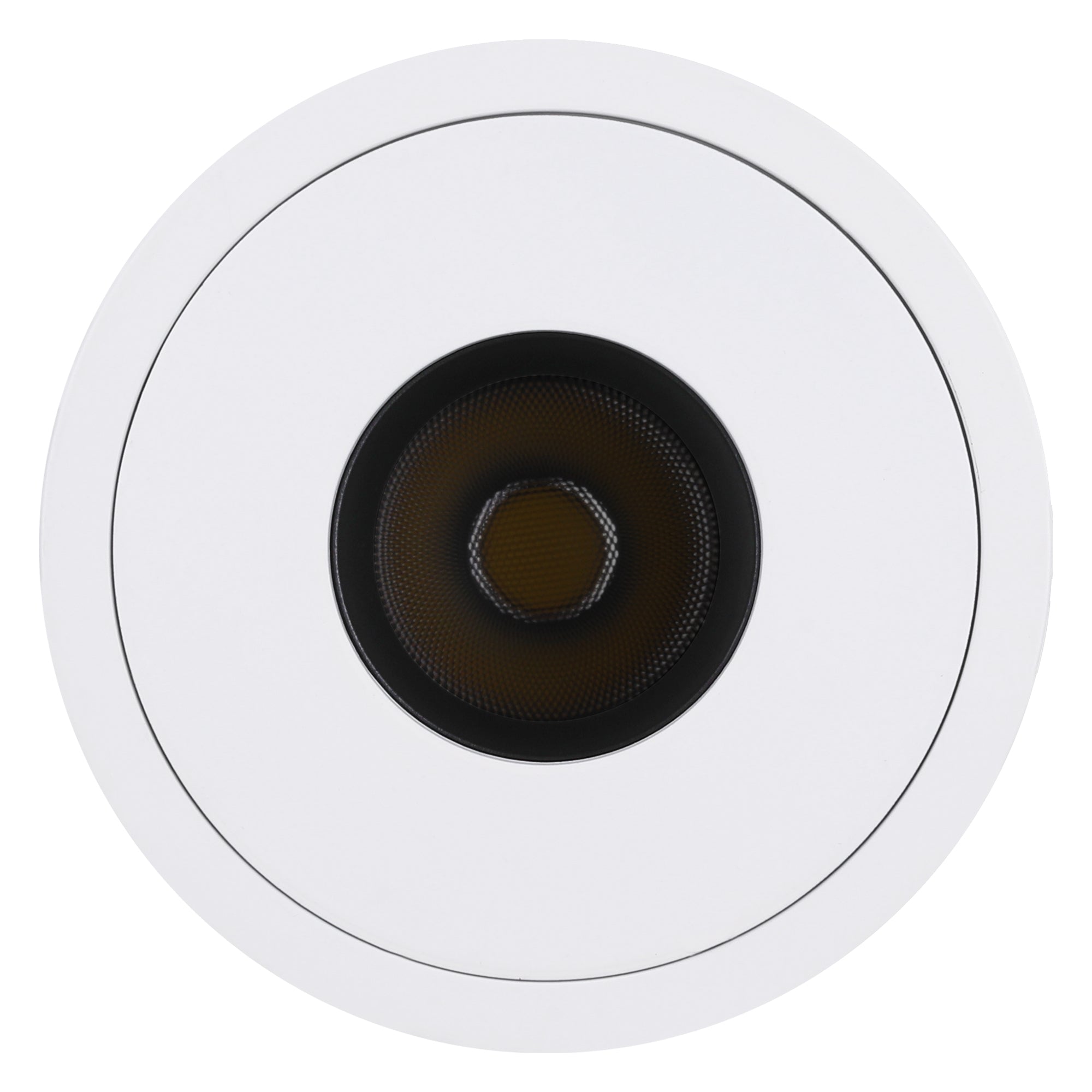 MoonDot— z1792 3" 10W 5CCT 30° Ultra-Narrow Dimm able Anti-Glare LED Recessed Spotlight, Canless