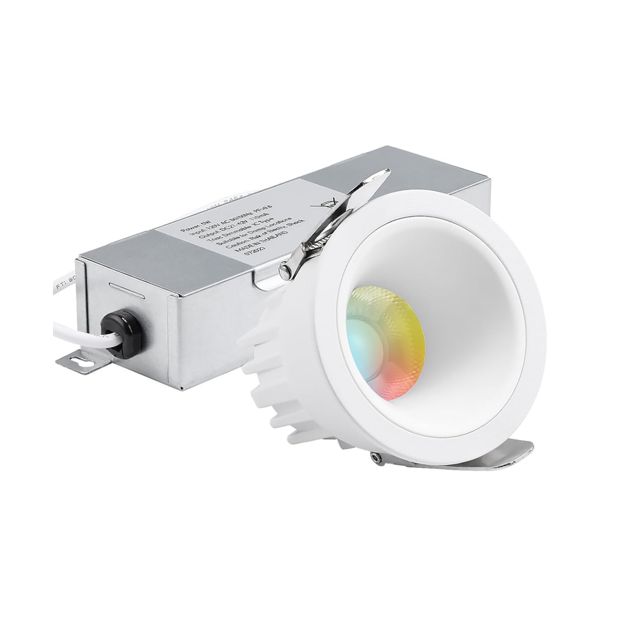 LumaNest — z1556/z1557 5CCT Deep Recessed Anti-Glare White LED Downlight