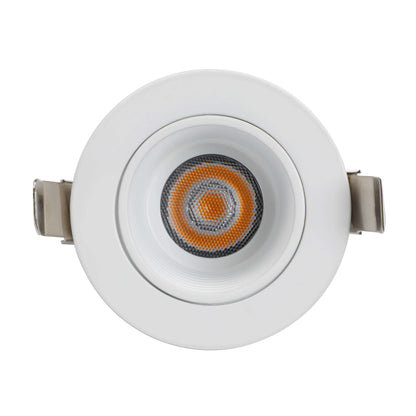 LumaNest — z1519  2"  9W  5CCT  Deep Recessed Threaded Reflector  CRI 90 Dimmable  LED Downlight  With J-Box  White