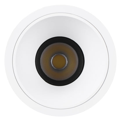 LumeX Pivot-z1790 3” 10W 5CCT Anti-Glare Dimmable Deep Recessed LED Downlight, Canless, Ultra-Narrow Frame
