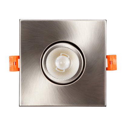 LumaSquare — z0096/z0098/z0100/z0101/z0102/z0103/z0106/z0107 XO1 3" Adjustable Gimbal Square J-Box LED Downlight