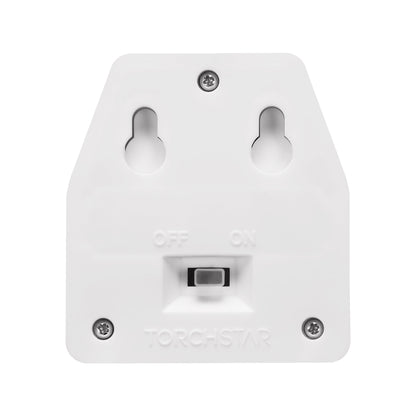 Luminex Solar Powered Mini Wall Light - White - 4000K