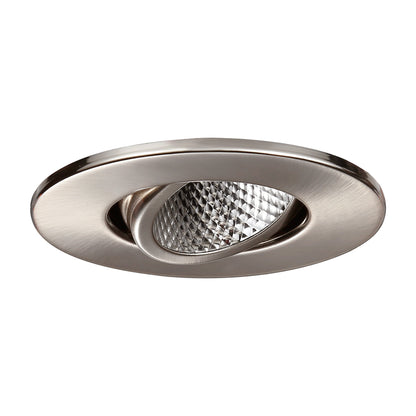 Circulex+ 3" Gimbal LED Recessed Light - Satin Nickel - 7W - Adjustable CCT