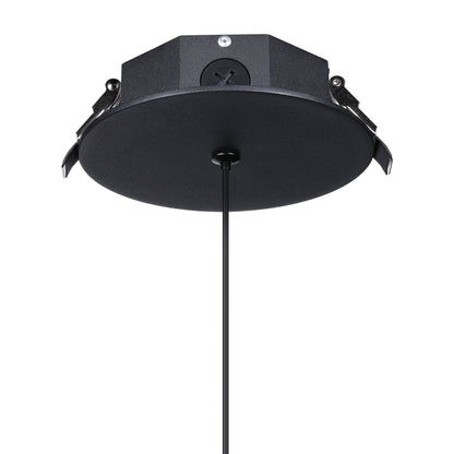 LeonLite TheFloat™ Cylindrical Pendant Light - Matt Black