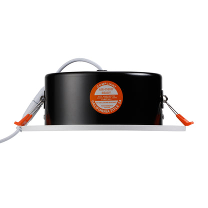 Rotatolux 6" Gimbal LED Recessed Light - 13W - Single CCT