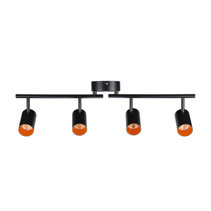 LeonLite theBeam™ Plus 4-Heads LED Ceiling Spot Lights - Black - Adjustable CCT