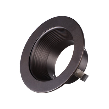 TORCHSTAR 4" Stepped Baffle Trim - Oil Rubbed Bronze