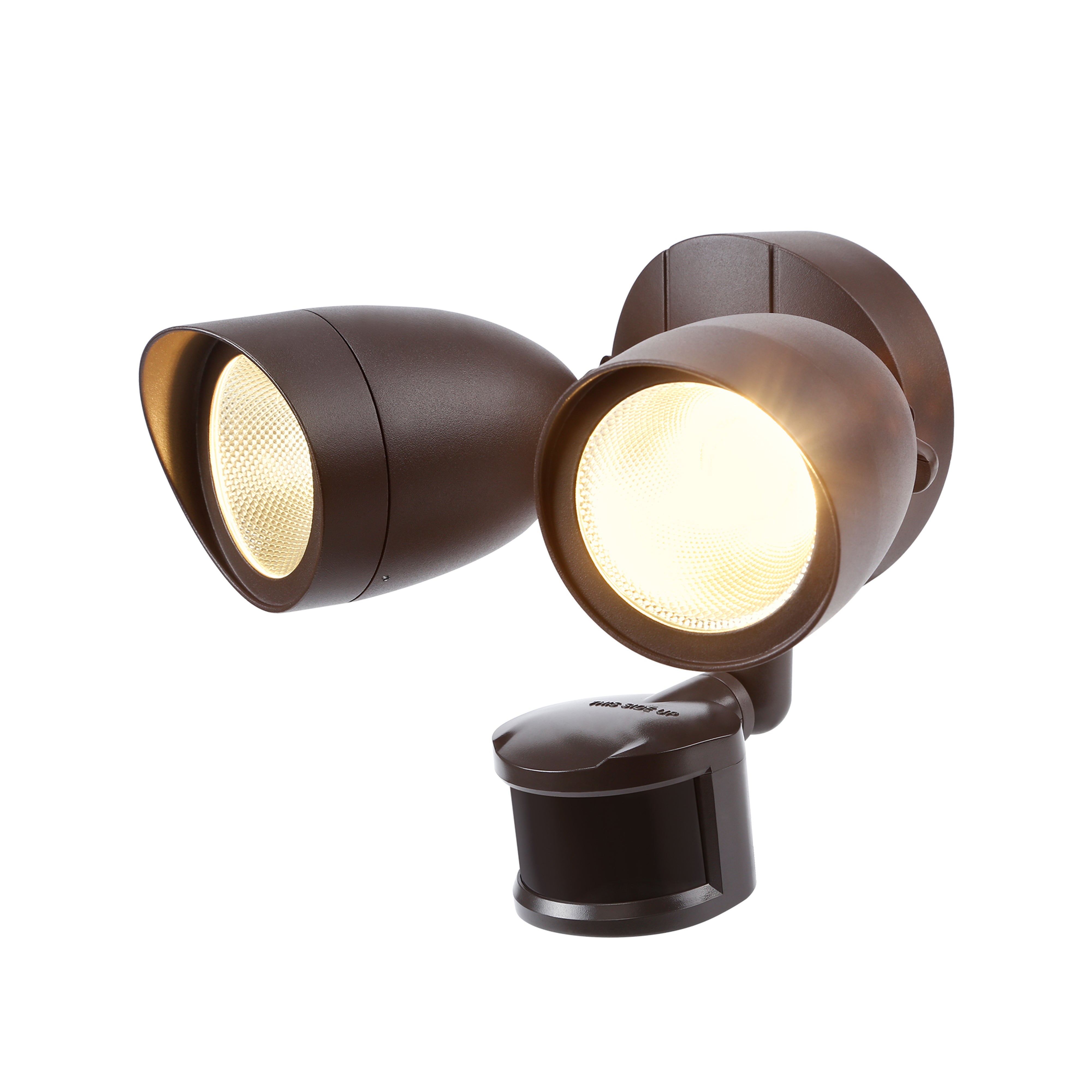 Watchman Premium 20W Dual-Heads LED Security Light - Bronze - 3000K/5000K