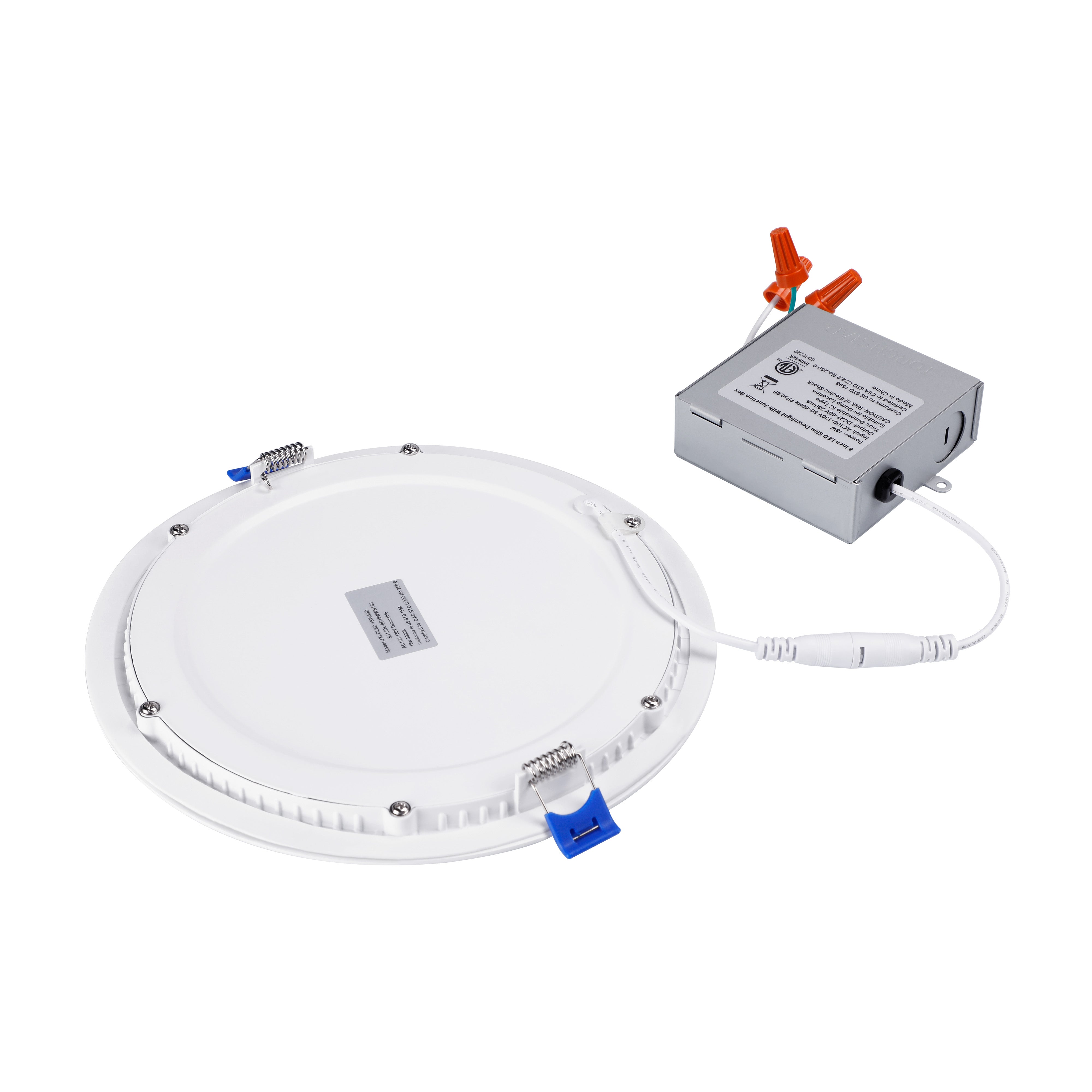 CoreLight — z1526/z1528/z1204 White 5CCT  CRI 90 Dimmable  LED Downlight  With J-Box