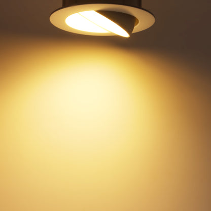 Rotatofit 4" Retrofit Gimbal LED Recessed Light - 10W - Single CCT