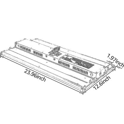 PowerWave Plus 160W LED High Bay Linear Fixtures