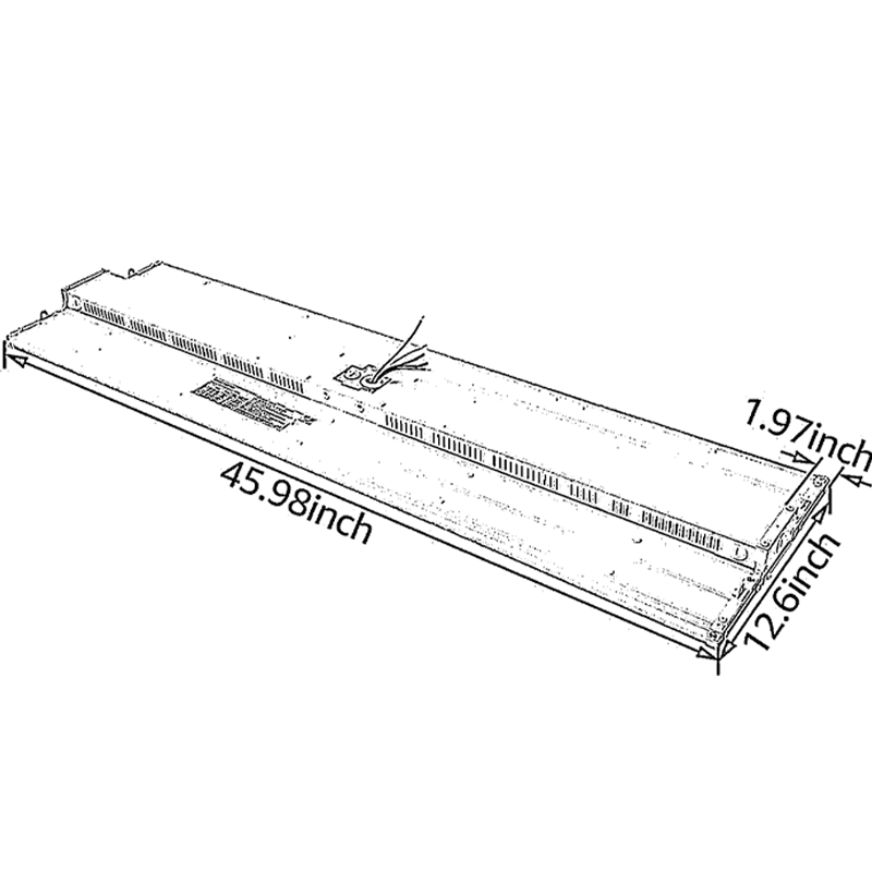 PowerWave Max 225W LED High Bay Linear Fixtures