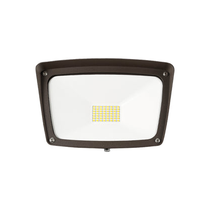 EcoLumen 28W LED Flood Light - Photocell Included - 3000K/5000K