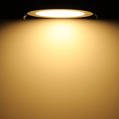 SlimPanel+ 6" Premium LED Ultra-thin Recessed Light - 15W - Adjustable CCT
