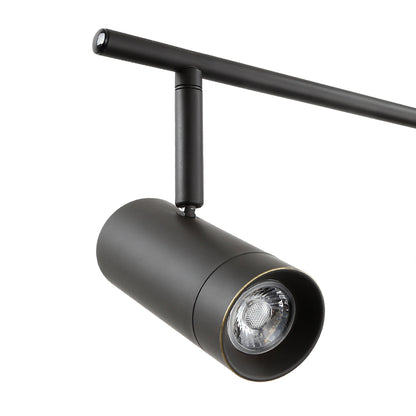 LeonLite theBeam 4-Heads LED Ceiling Spot Lights - Black - 3000K