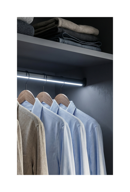 Cabinet Lighting Series - Hanging Wardrobe