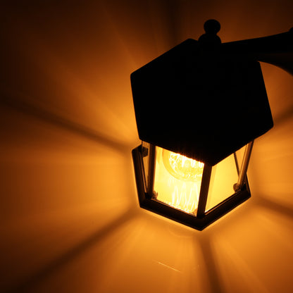 Hexagon™ 11" Outdoor Wall Lantern