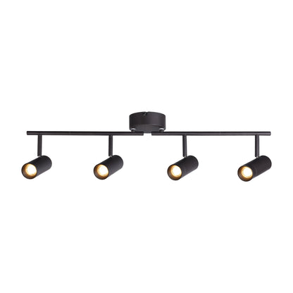 LeonLite theBeam 4-Heads LED Ceiling Spot Lights - Black - 3000K