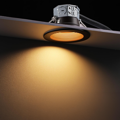 Bafflux+ 4" Baffle LED Recessed Light - 10W - Adjustable CCT