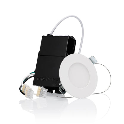 CoreLight — z1526/z1528/z1204 White 5CCT  CRI 90 Dimmable  LED Downlight  With J-Box