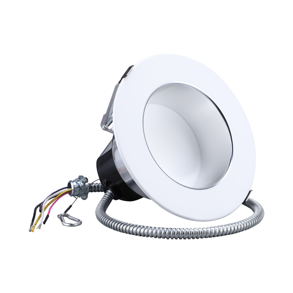 RegalShield — z1747 6"  27W  5CCT  Deep Recessed Commercial LED Downlight  CRI 90 Dimmable  White