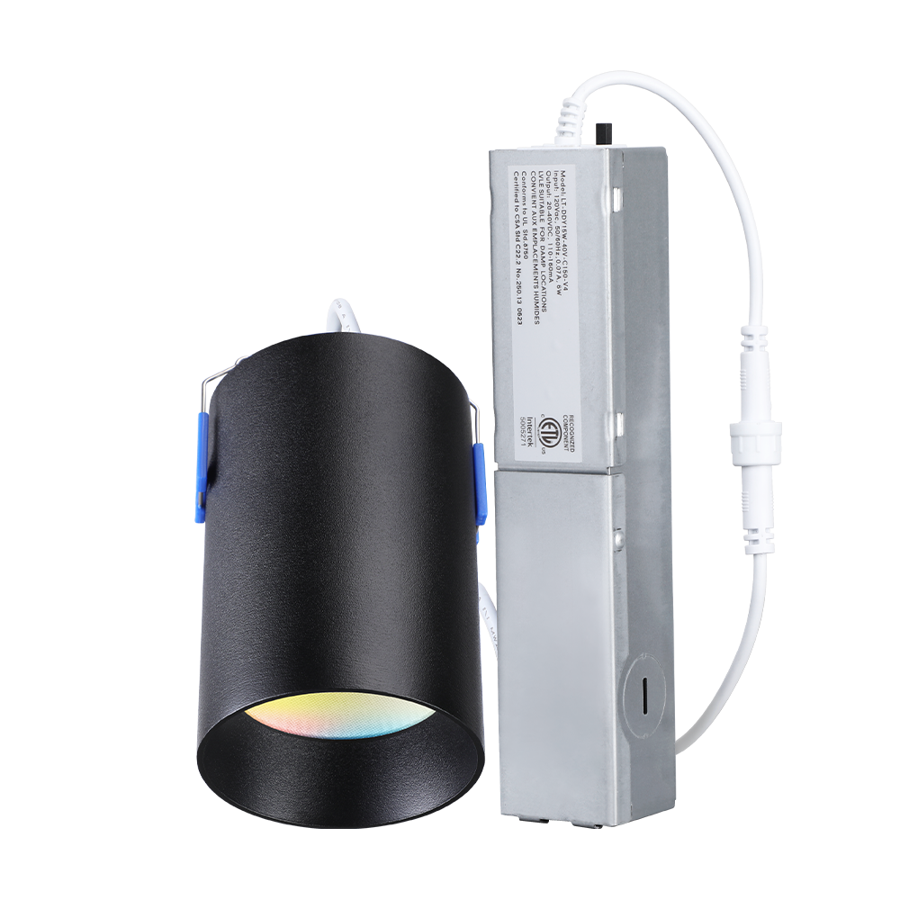LumaPillar — z1538/z1539  2"  6W  5CCT  CRI 90 Dimmable  LED Recessed Downlight
