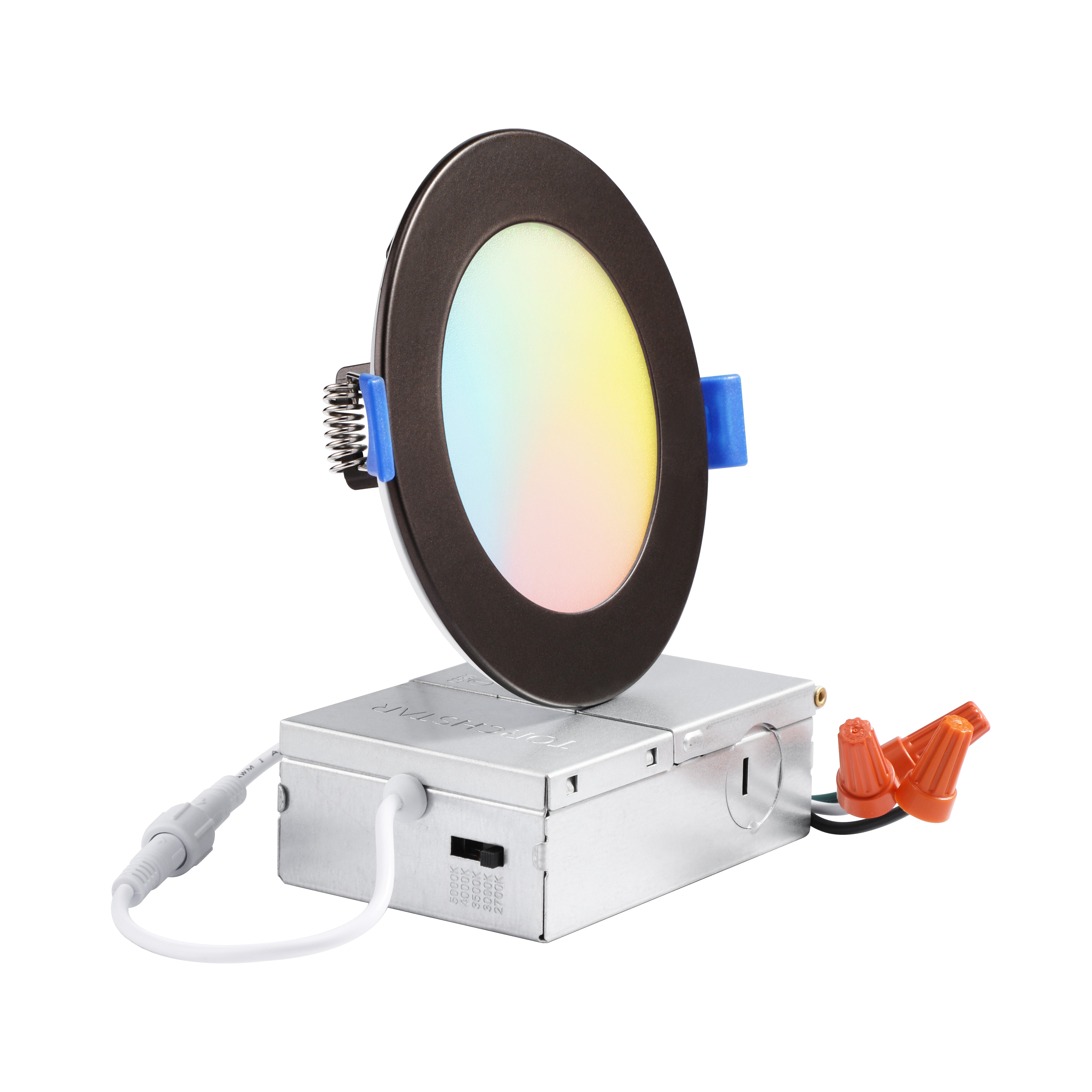 CoreLight — z1286/z1287 Oil-Rubbed Bronze J-Box LED Downlight 5CCT