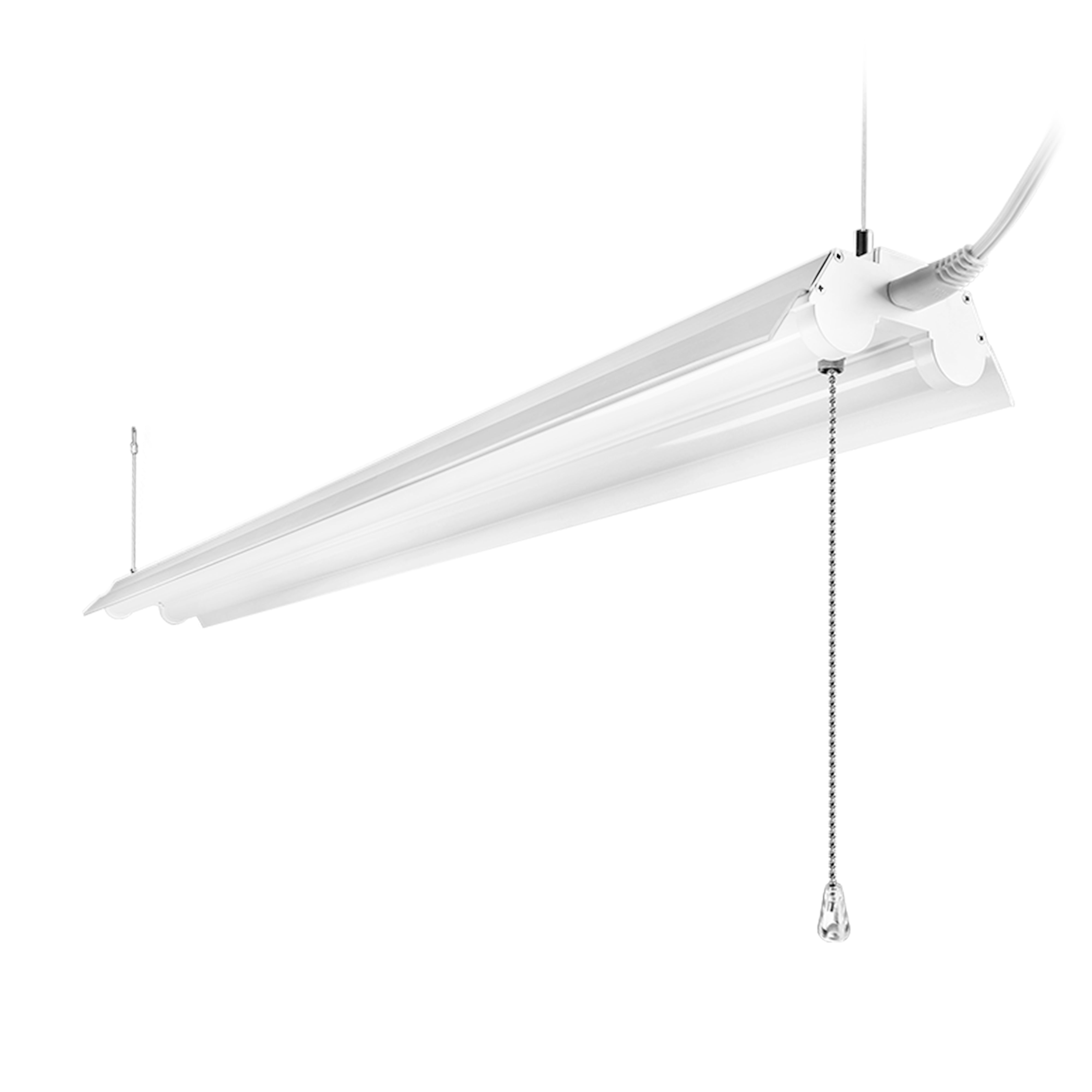 LinkRay 4' LED Utility Shop Light - Surface/Hanging with Pull Chain - 40W