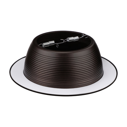 TORCHSTAR 6" Stepped Baffle with Detachable Trim - Oil Rubbed Bronze