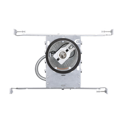 RefineGlow 4" New Construction Recessed Light Housing - E26 Socket