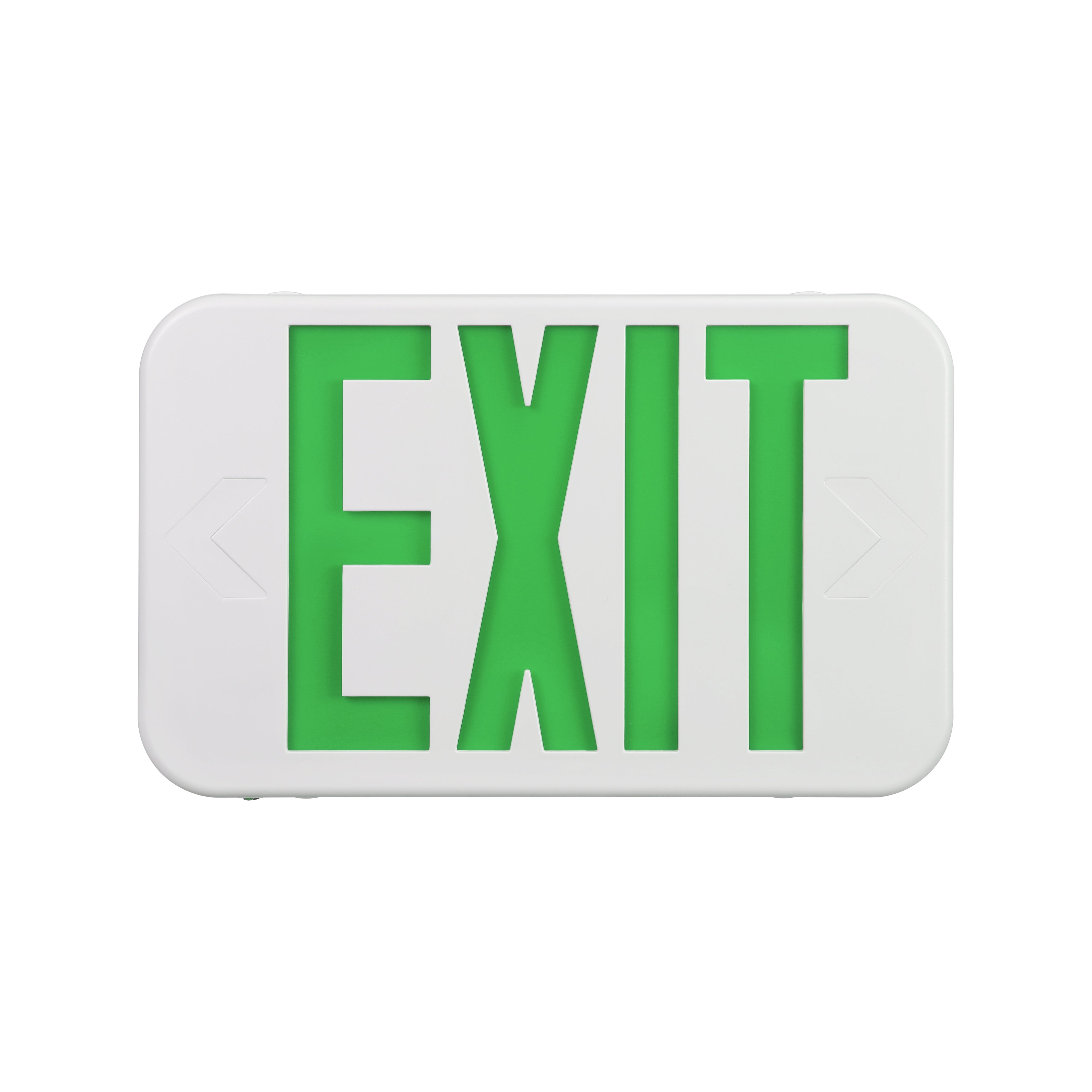 LitSafe Indoor Exit Sign - Green Letters