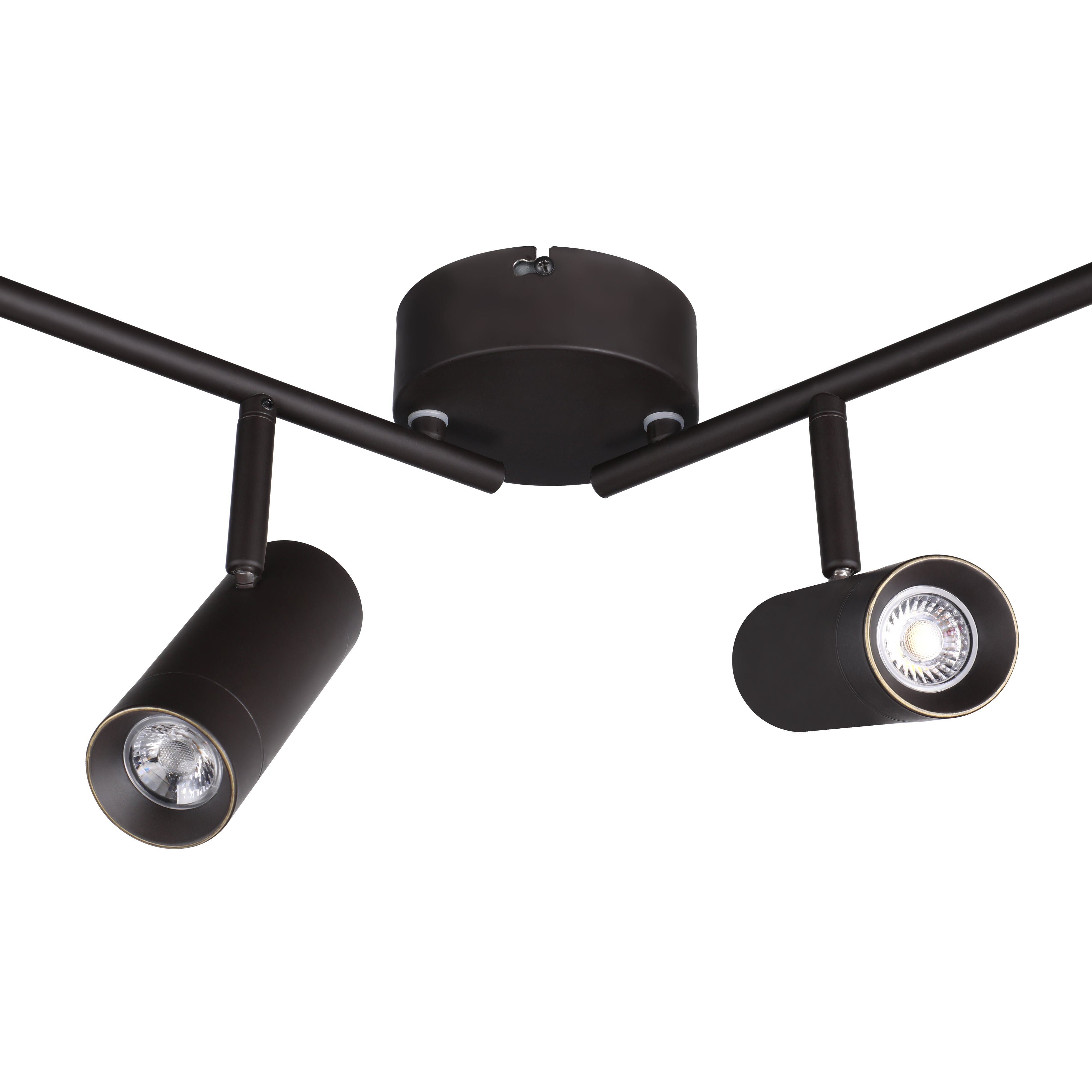 LeonLite theBeam 4-Heads LED Ceiling Spot Lights - Black - 3000K