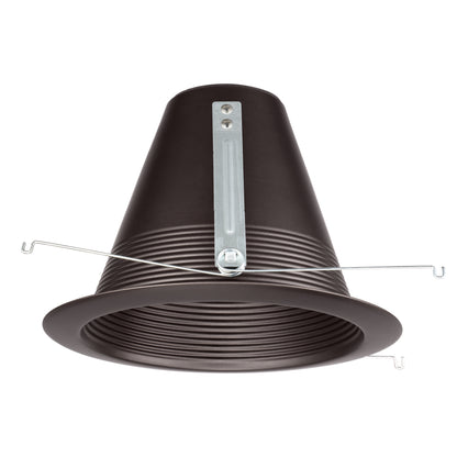 TORCHSTAR 6" Air Tight Cone Baffle Trim - Oil Rubbed Bronze