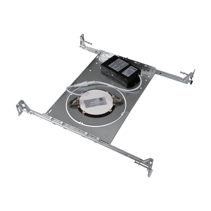 RefineGlow 3"/4"/6" New Construction Mounting Plate - Size Adjusable